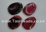 NGP1241 40*50mm - 45*55mm freeform agate gemstone pendants wholesale