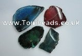 NGP1262 40*50mm - 50*70mm freeform agate gemstone pendants wholesale