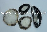 NGP1267 40*55mm - 55*80mm freeform agate gemstone pendants wholesale