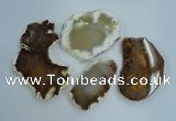 NGP1269 35*50mm - 55*75mm freeform agate gemstone pendants wholesale