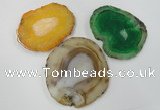 NGP1272 60*70mm - 80*90mm freeform agate gemstone pendants wholesale