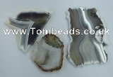 NGP1274 45*55mm - 70*90mm freeform agate gemstone pendants wholesale