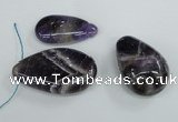 NGP1460 22*38mm - 30*50mm freeform amethyst gemstone pendants