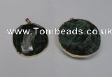 NGP1530 50*55mm - 55*60mm freeform druzy agate pendants