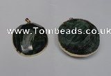 NGP1530 50*55mm - 55*60mm freeform druzy agate pendants