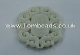 NGP1603 71*71mm Carved natural hetian jade pendants wholesale