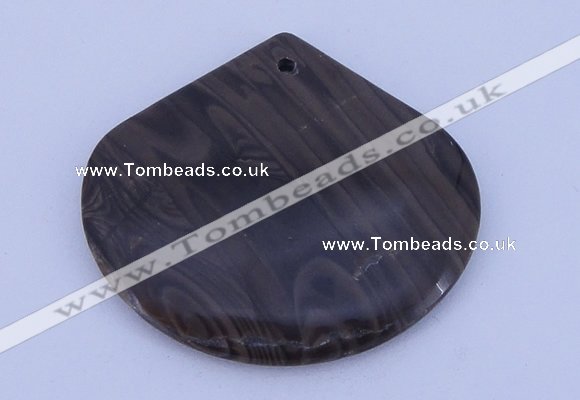 NGP168 2pcs 45*50mm grain stone pendants jewelry wholesale