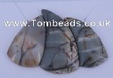 NGP17 Picasso jasper gemstone pendants set jewelry wholesale