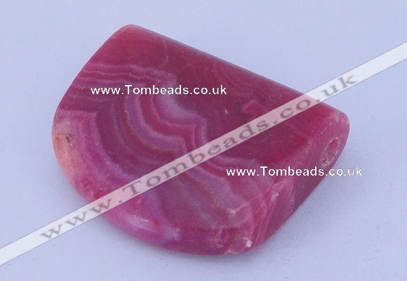 NGP198 12*34*45mm dyed rhodochrosite gemstone pendant wholesale