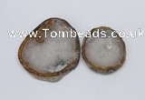 NGP2710 45*50mm - 55*75mm freeform druzy agate pendants