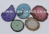 NGP2716 45*50mm - 55*75mm freeform druzy agate pendants