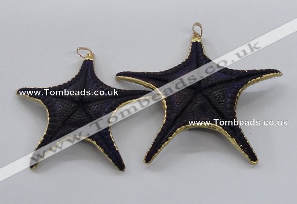 NGP2763 50*55mm - 75*85mm starfish pendants wholesale