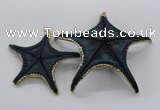 NGP2765 50*55mm - 75*85mm starfish pendants wholesale