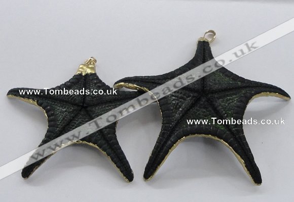 NGP2766 50*55mm - 75*85mm starfish pendants wholesale