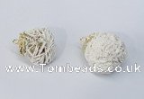 NGP2912 15*20mm - 25*30mm freeform desert rose pendants wholesale