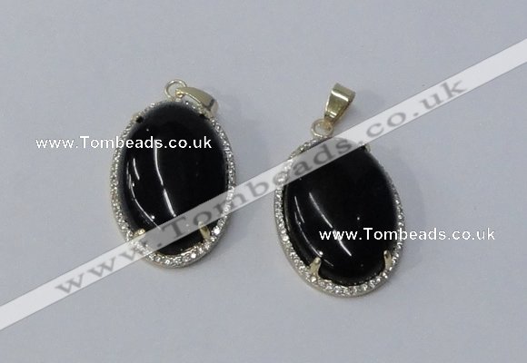 NGP3018 20*30mm oval agate gemstone pendants wholesale