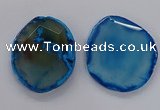 NGP3242 55*65mm - 50*75mm freeform agate slab pendants