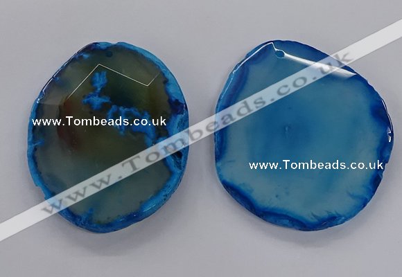 NGP3242 55*65mm - 50*75mm freeform agate slab pendants