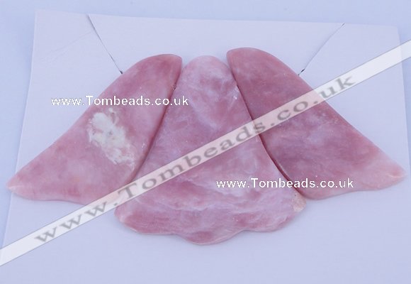 NGP35 Fashion pink opal gemstone pendants set jewelry wholesale