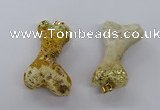 NGP3799 25*40mm - 28*45mm freeform fossil coral pendants