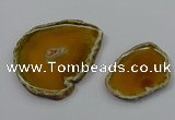 NGP4256 35*50mm - 45*80mm freefrom agate pendants wholesale