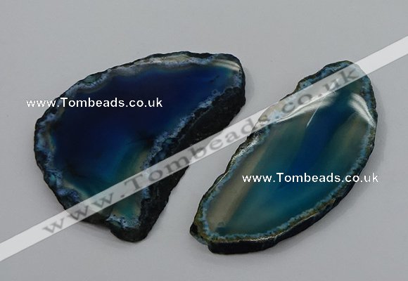 NGP4260 35*50mm - 45*80mm freefrom agate pendants wholesale