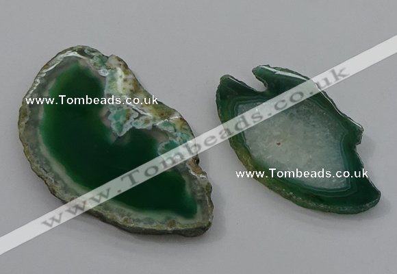 NGP4261 35*50mm - 45*80mm freefrom agate pendants wholesale