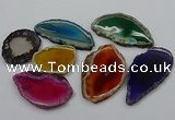 NGP4264 35*50mm - 45*80mm freefrom agate pendants wholesale