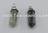 NGP5017 8*30mm sticks seaweed quartz pendants wholesale