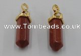 NGP5031 8*30mm sticks goldstone pendants wholesale