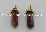 NGP5040 8*30mm sticks mookaite gemstone pendants wholesale