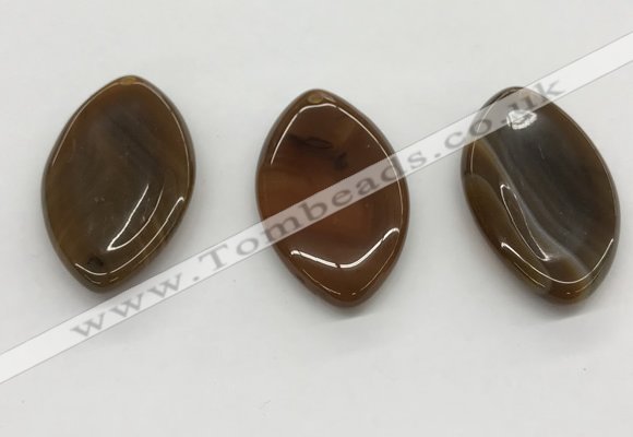 NGP5507 28*50mm marquise agate gemstone pendants