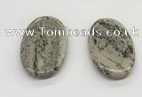 NGP5523 30*50mm - 35*55mm oval jasper pendants wholesale