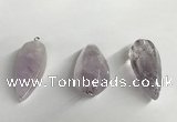 NGP5567 18*40mm - 23*58mm teardrop lavender amethyst pendants