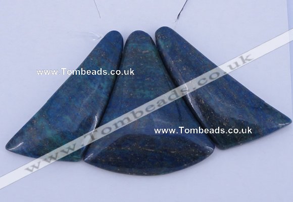 NGP57 Fashion chrysocolla gemstone pendants set jewelry wholesale
