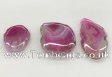 NGP5784 30*45mm - 40*60mm freeform agate slab pendants