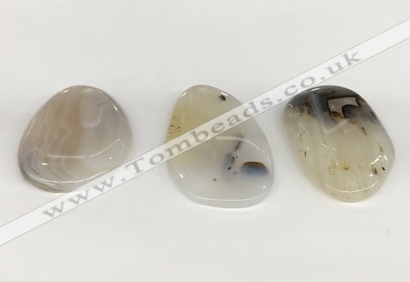 NGP5798 30*40mm - 40*50mm freeform agate slab pendants