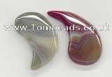 NGP5828 28*60mm wing agate gemstone pendants wholesale