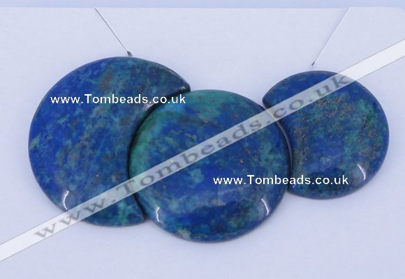 NGP68 Fashion chrysocolla gemstone pendants set jewelry wholesale