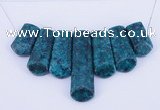 NGP71 Fashion chrysocolla gemstone pendants set jewelry wholesale