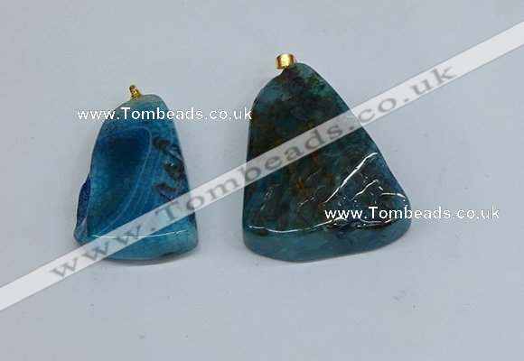 NGP8709 25*40mm – 35*50mm freeform agate pendants wholesale