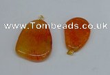 NGP8725 28*40mm - 30*54mm freeform agate pendants wholesale