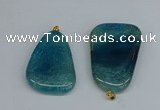 NGP8728 28*40mm - 30*54mm freeform agate pendants wholesale