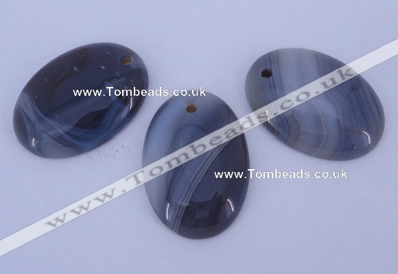 NGP874 5PCS 24*34mm oval agate gemstone pendants wholesale