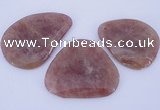 NGP956 5PCS 35-50mm*50-60mm freeform quartz gemstone pendants