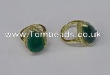 NGR256 13*18mm teardrop agate gemstone rings wholesale