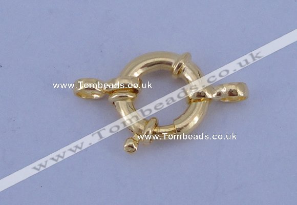 SSC210 5pcs 13.5mm 925 sterling silver spring rings clasps